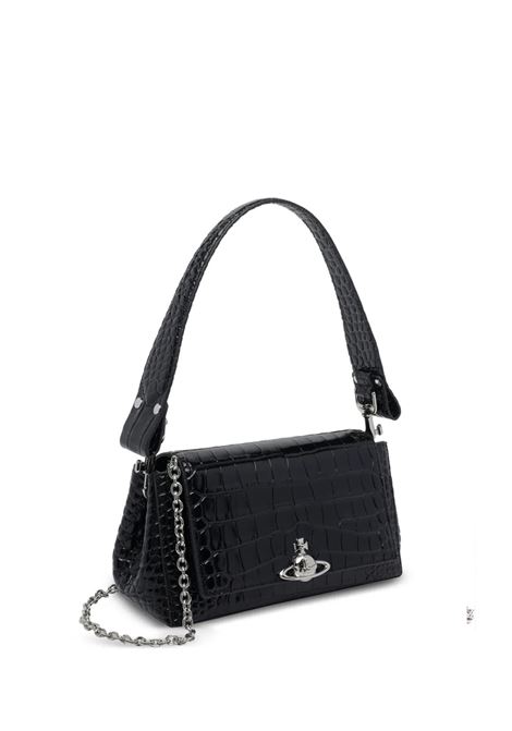 hezel medium handbag woman black VIVIENNE WESTWOOD | 4602000WW-L0098N401
